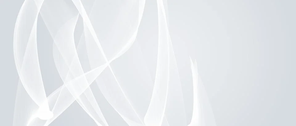 Soft Curves on White Background Stock Illustration