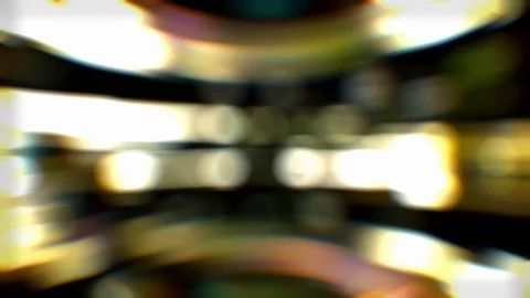 Soft Curvy Lights Bokeh Stock Footage 94853805