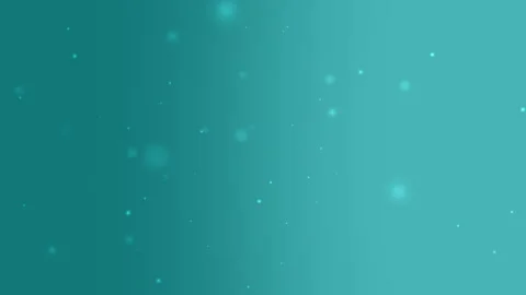 Soft Cyan Gradient Background With Floating Light Particles And Gentle Bokeh Stock-Footage 336356998