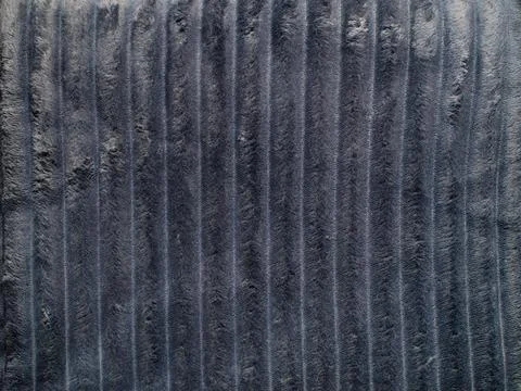 Soft dark gray textured fabric with vertical patterns. Concept of luxury mate Stock Photos