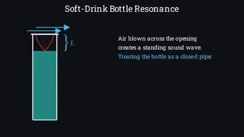 The soft-drink bottle resonance Vidéo 336118895