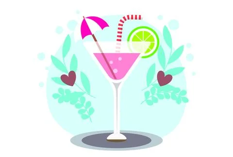 Soft Drink Concept Illustration Illustrazione stock