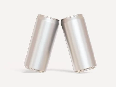 Soft drink packaging with a metal texture (23) Illustrazione stock