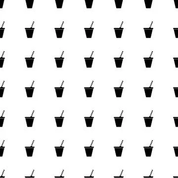 Soft drink seamless pattern. Vector Stock Illustration