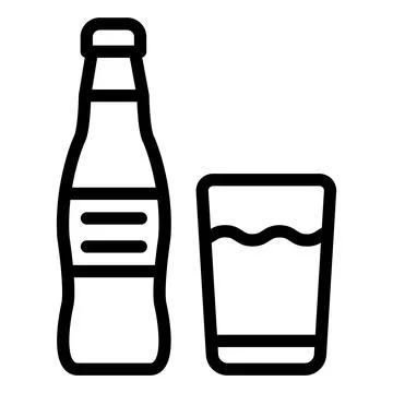 Soft Drink Vector Icon Design Illustration Stock Illustration