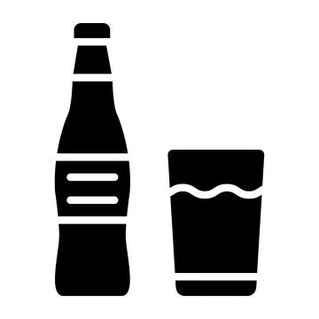 Soft Drink Vector Icon Design Illustration Stock Illustration