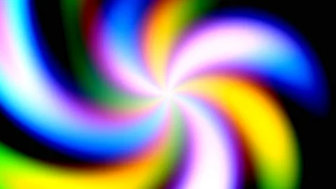 Soft Edges Spiral Pattern Rocking Back and Forth Video stock 139713845