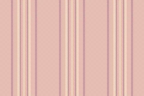 A soft, elegant vertical striped pattern in blush pink and cream tones, featu Stock Illustration