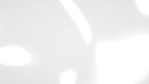 Soft elongated light shapes shift dynamically across a light grey background Stock Footage 340831571