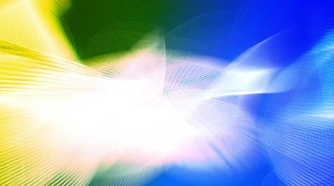 Soft Energy Lines - Trapcode Style 03 (HD) Stock Footage 10786957