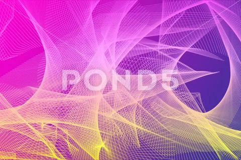 Soft Ethereal Abstract Background With Vibrant Color Energy PSD Template