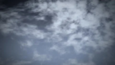 Soft ethereal blue clouds motion background Stock Footage 340078026