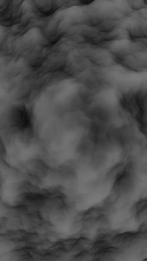 Soft ethereal smoke churning cloud motion overlay Vídeo Stock 329640977