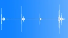 Soft falls in metal bowlSound Effect