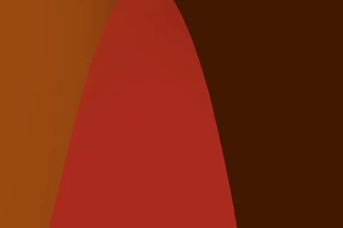 Soft fantasy mood ridgeline backdrop abstract background with slick gloss treatm Video stock 336845574
