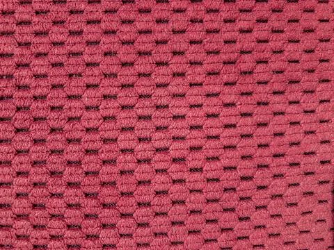 Soft farbic pillow surface Autostereogram maze Stock Photos