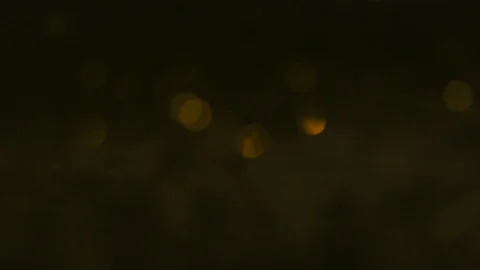 Soft Flickering Lights on a Black Background Stock Footage