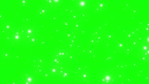 Soft floating bokeh circle particles green screen Stock Footage 336344362