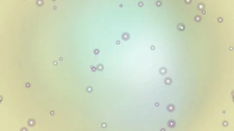 Soft Floating Particles on Pastel Gradient Background Stock Footage 336268084