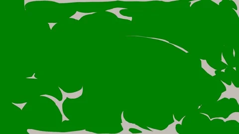 A soft flow of liquid transition effect on green screen ideal for calming Stock Footage 301387136