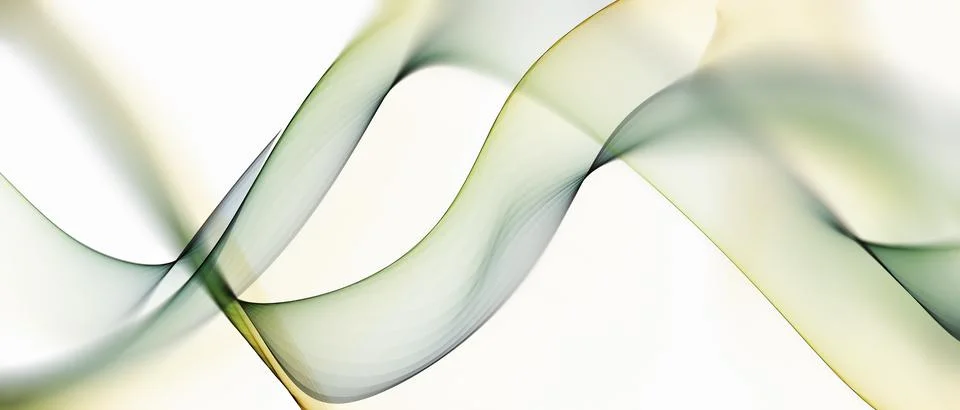 Soft Flowing Colors Create an Abstract Background Design Stock Illustration