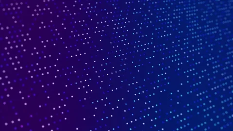 Soft Flowing Dots Pattern Loop Background Stock Footage 274418892