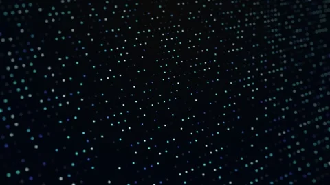 Soft Flowing Dots Pattern Loop Background Stock Footage 274418895