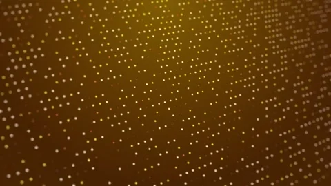 Soft Flowing Dots Pattern Loop Background Stock Footage 274418913