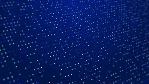 Soft Flowing Dots Pattern Loop Background Stock Footage 274418927