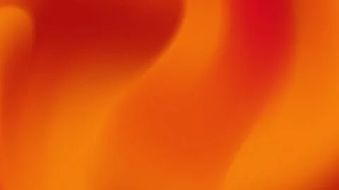 Soft Flowing Orange Gradient Background with Curved Red Shapes and Smooth Modern Stock Footage 335916629