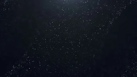 Soft Flowing Particles Dark Loop Background Stock Footage 274420769