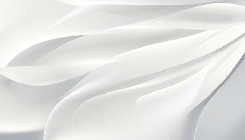 Soft Flowing Textures on an Abstract White Background Stock Illustration