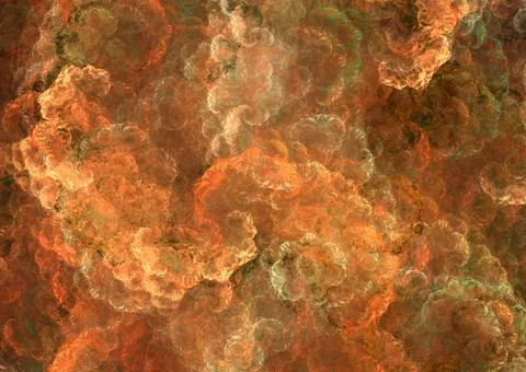 Soft fluffy smoke clouds Stock Illustration