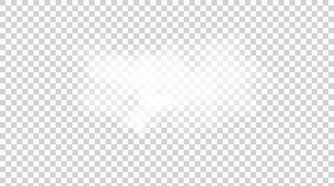 A soft, fluffy white cloud floats against a transparent background Stock Illustration