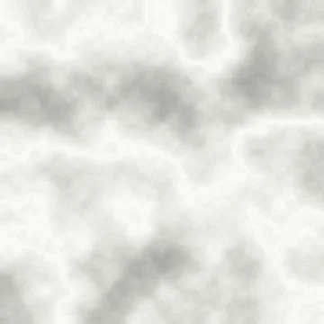 Soft fluffy white clouds on a transparent background illustration Stock Illustration