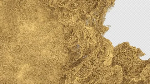 Soft Flying Clouds Transparent Alpha Stock Footage 319269150