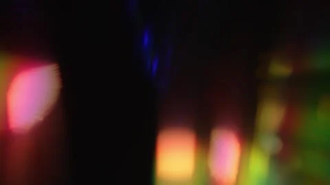 Soft focus color transition. Neon gradient blur Stock Footage 313850438