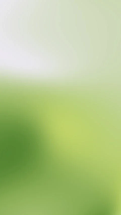 Soft Focus Green Gradient Background with Subtle Yellow Highlight Video stock 339708220