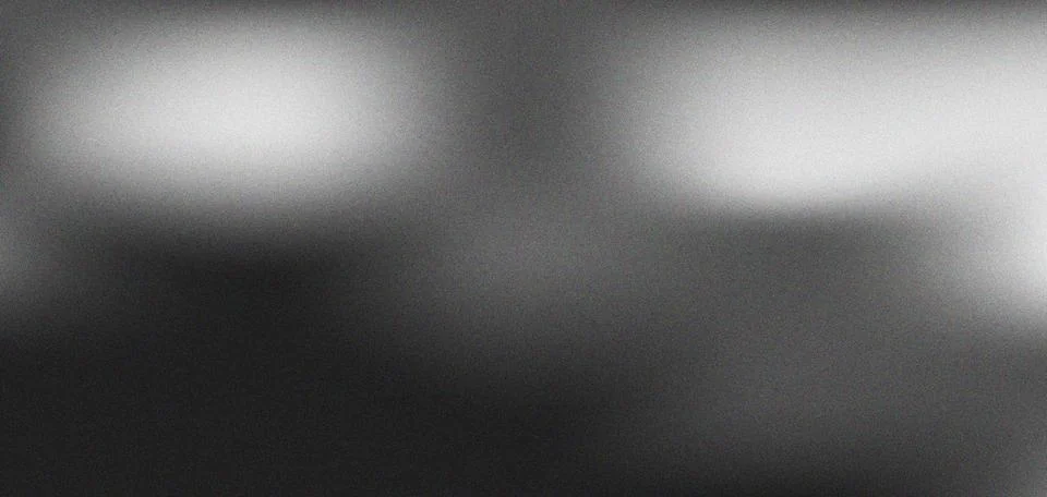 Soft focus grey gradient background with subtle noise texture abstract Stock Illustration