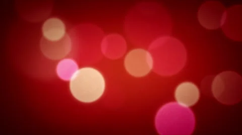 Soft Focus Light Particles Red Stock Footage 40976204