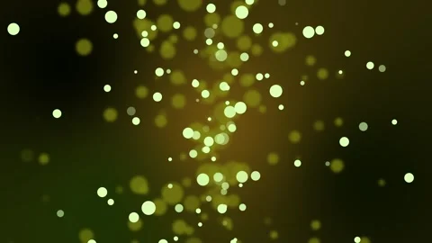 Soft-focus vertical trail of glowing bokeh or particles background animation Stock Footage 334754784