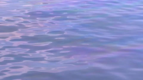 Soft focus view of Oil contaminated sea wather Waves Stock Footage 204016102
