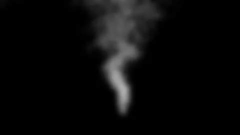 Soft Fog in Slow Motion on Dark Backdrop. Stock Footage 265155957