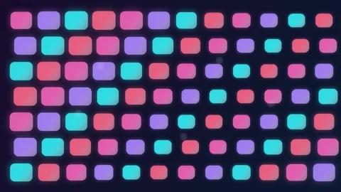 Soft Gel Tile Pressure Wave Seamless Loop Stock Footage 342973616