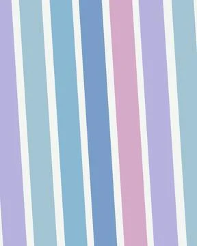 A soft geometric composition of evenly spaced colored bands creates a calm,.. Ilustração Stock