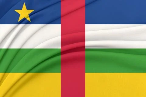 Soft geometric flag wave loop Stock-Fotos