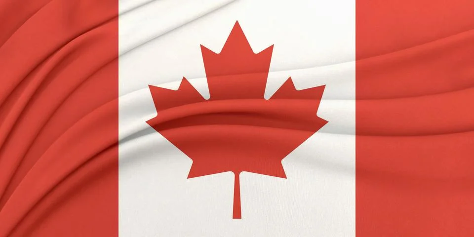 Soft geometric flag wave loop Stock-Fotos