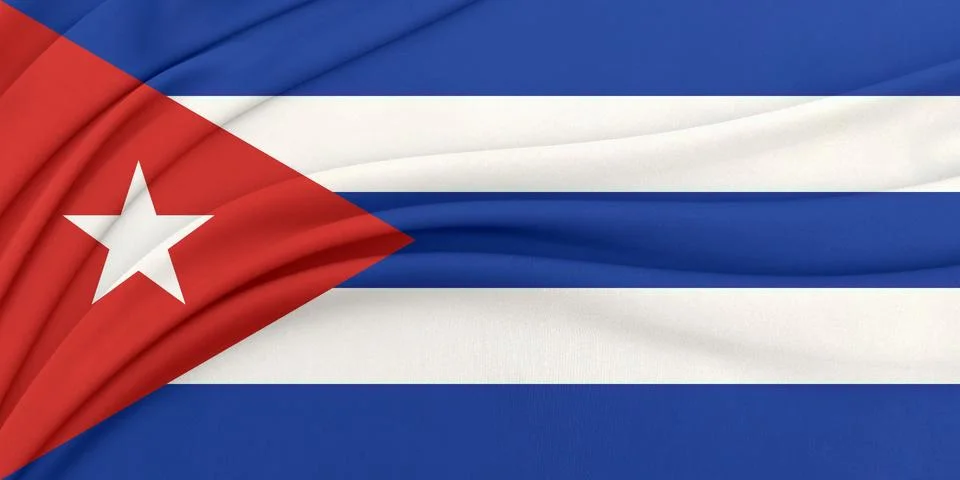 Soft geometric flag wave loop Stock-Fotos