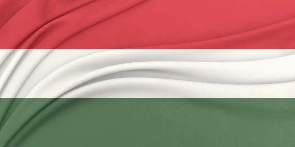 Soft geometric flag wave loop Stock-Fotos