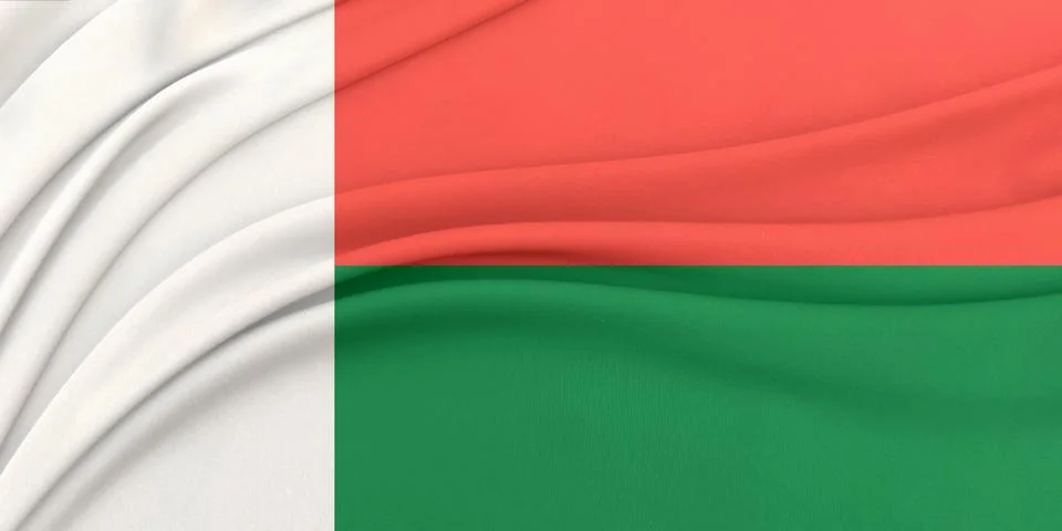 Soft geometric flag wave loop Stock-Fotos